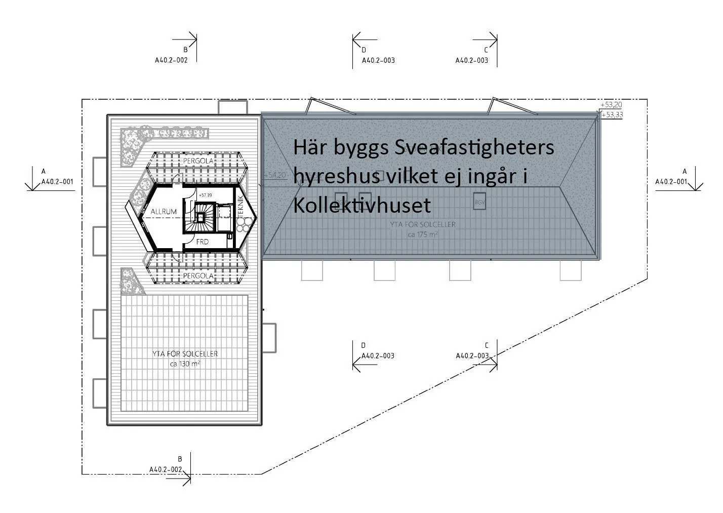 Situationsplan över kvarteret